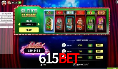 Descubra o Mundo do Cassino Online com 615BET